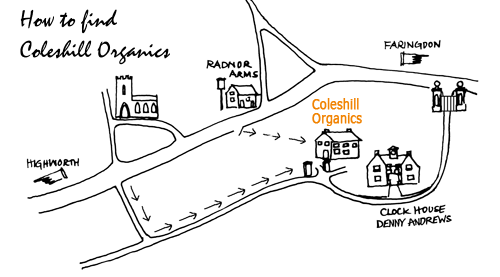 coleshill map